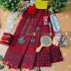 Tangail Soft Hafslik Saree Combo set For Woman (Premium Quality)